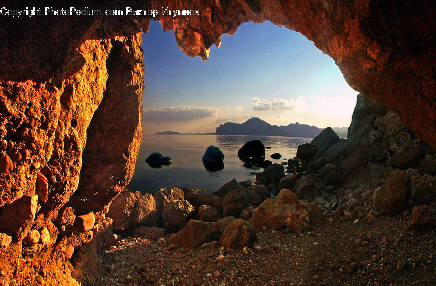 Cave, Mesa, Outdoors, Nature, Soil, Coast, Cove