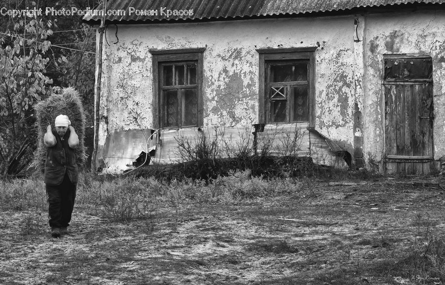 Human, People, Person, Building, Cottage, Housing, Cabin