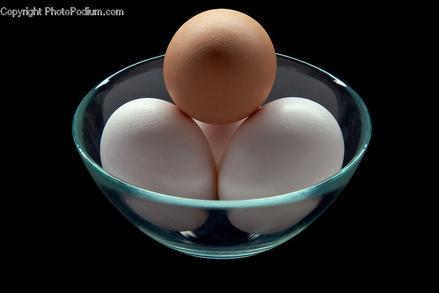 Egg, Bowl, Porcelain, Saucer