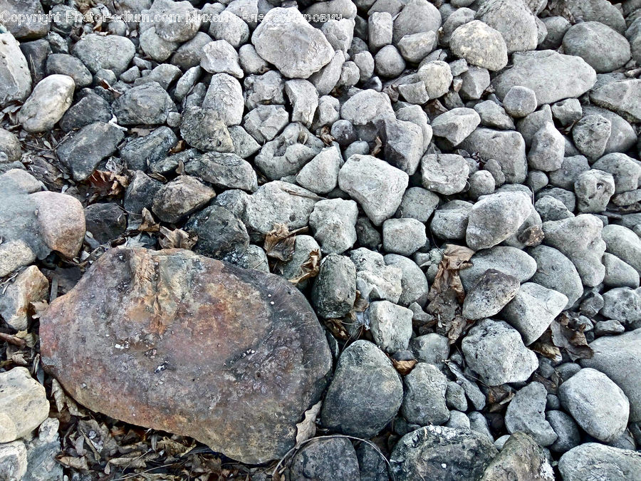 Rock, Pebble, Rubble, Ground, Soil, Cobblestone, Pavement
