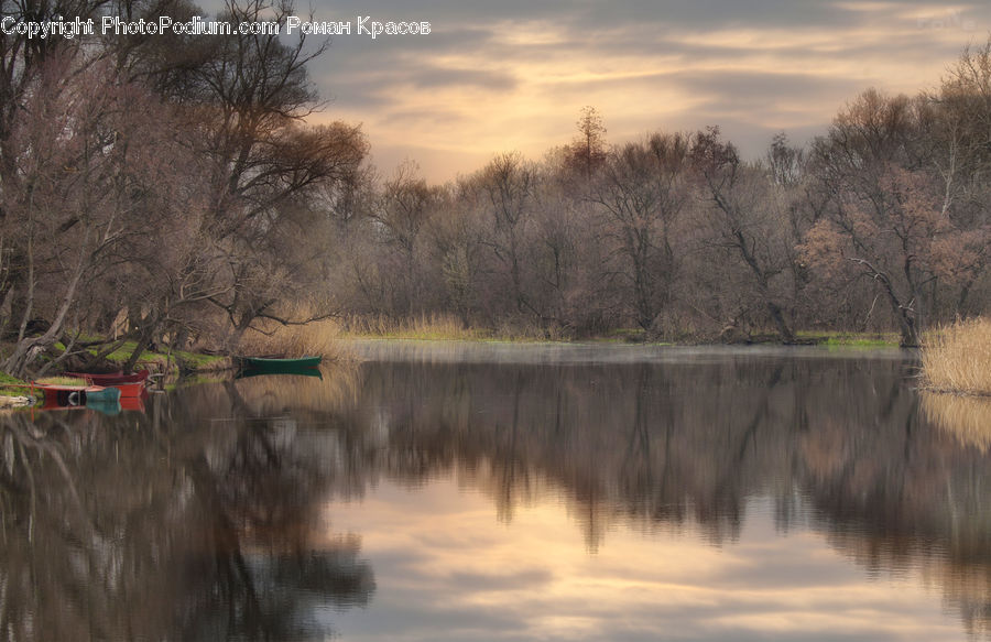 Canal, Outdoors, River, Water, Pond, Landscape, Nature