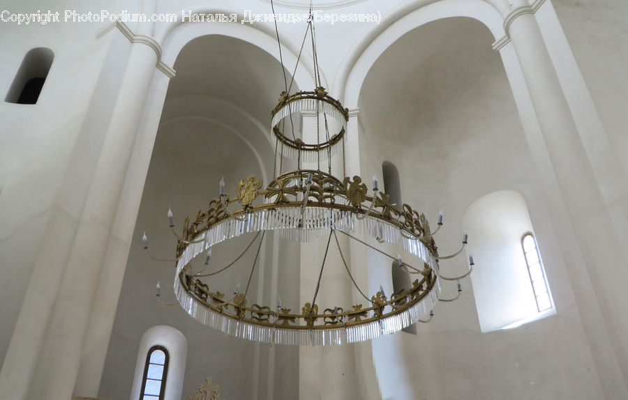 Chandelier, Lamp, Light Fixture, Indoors, Interior Design, Room, Dining Room