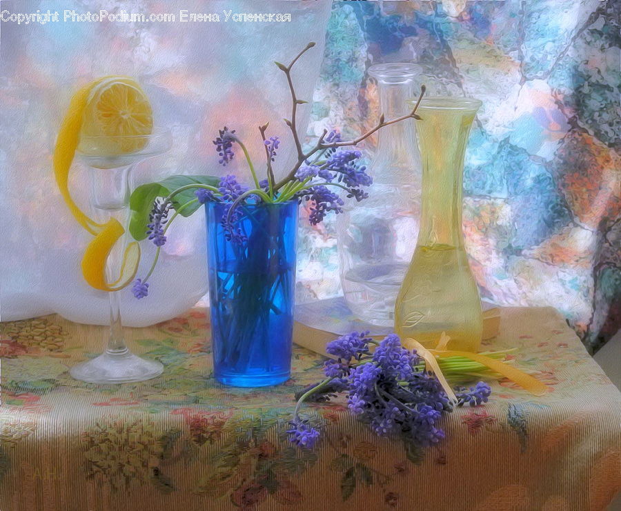 Glass, Goblet, Jar, Porcelain, Vase, Art, Gift