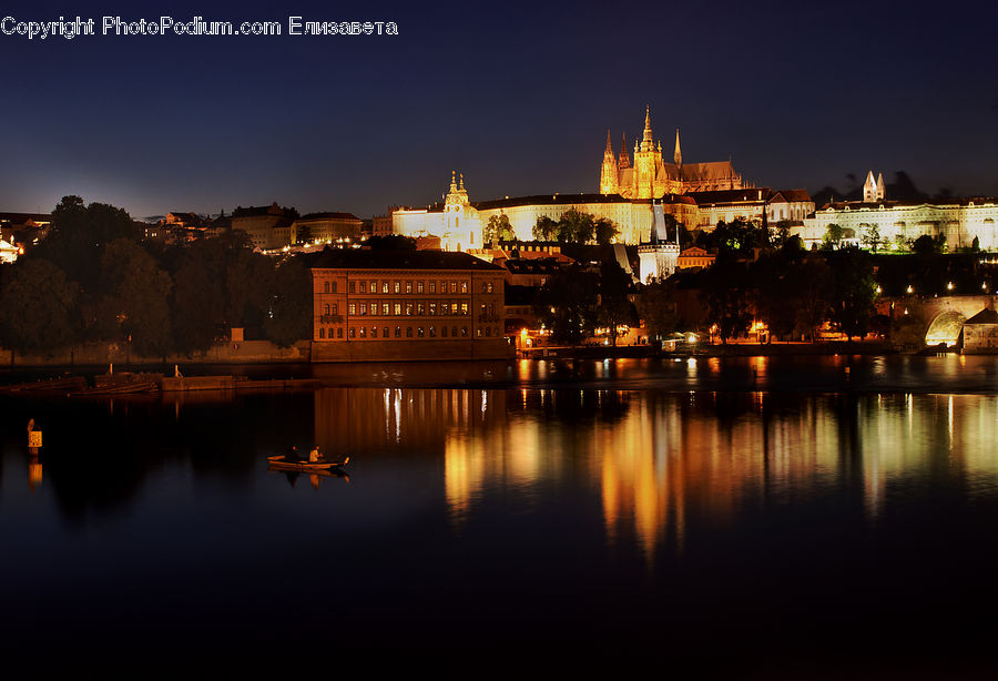 City, Downtown, Metropolis, Urban, Architecture, Cathedral, Church