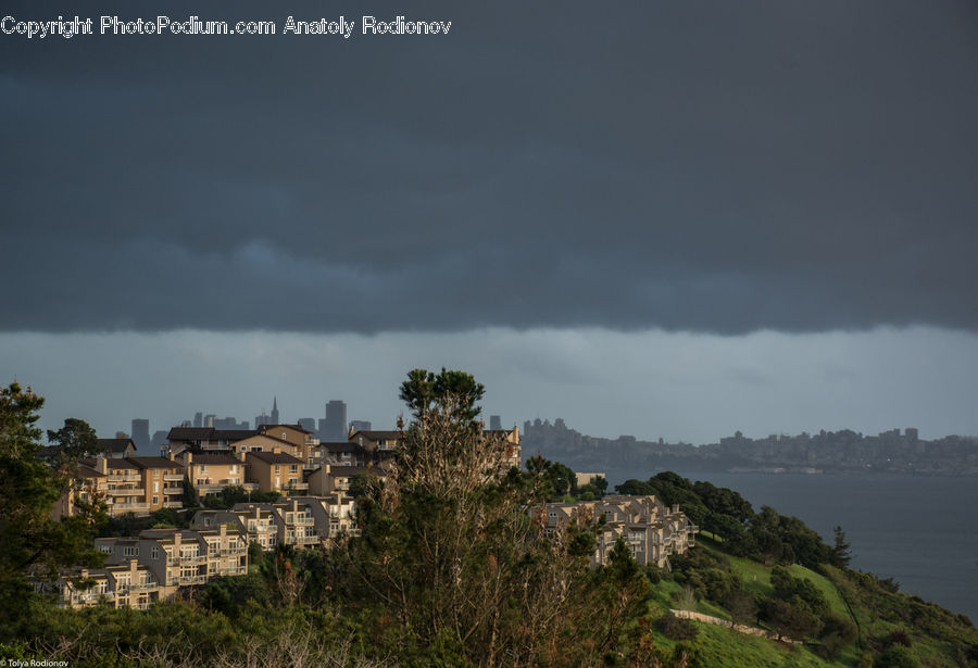 Azure Sky, Cloud, Outdoors, Sky, Storm, Weather, Thunderstorm