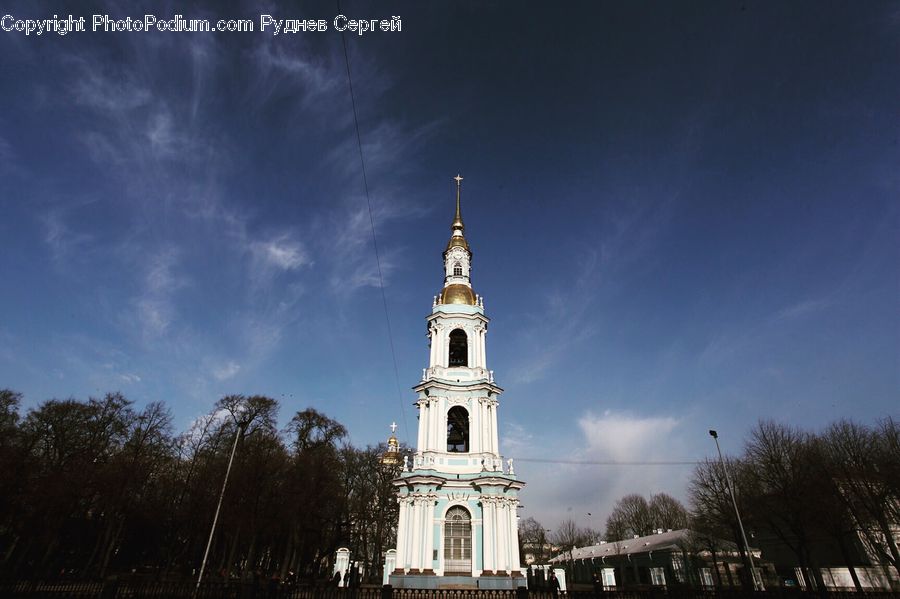 Architecture, Bell Tower, Clock Tower, Tower, Spire, Steeple, Cathedral