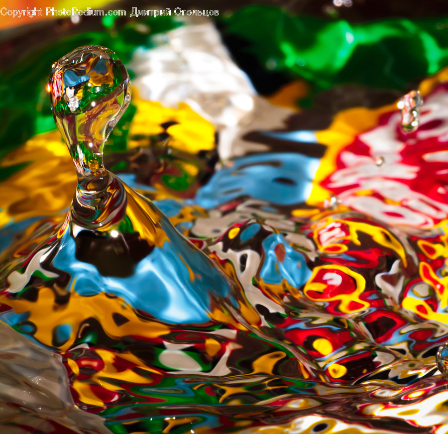 Glass, Goblet, Fractal, Figurine, Candy, Confectionery, Sweets