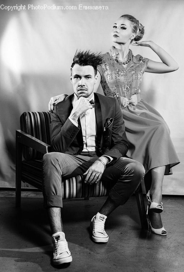 People, Person, Human, Corset, Bench, Footwear, Shoe