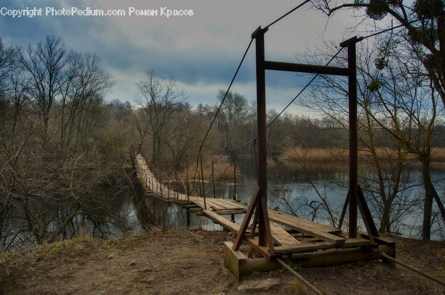 Boardwalk, Deck, Path, Sidewalk, Walkway, Boat, Canoe