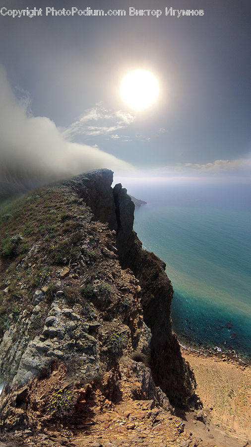 Cliff, Outdoors, Landscape, Nature, Scenery, Coast, Sea