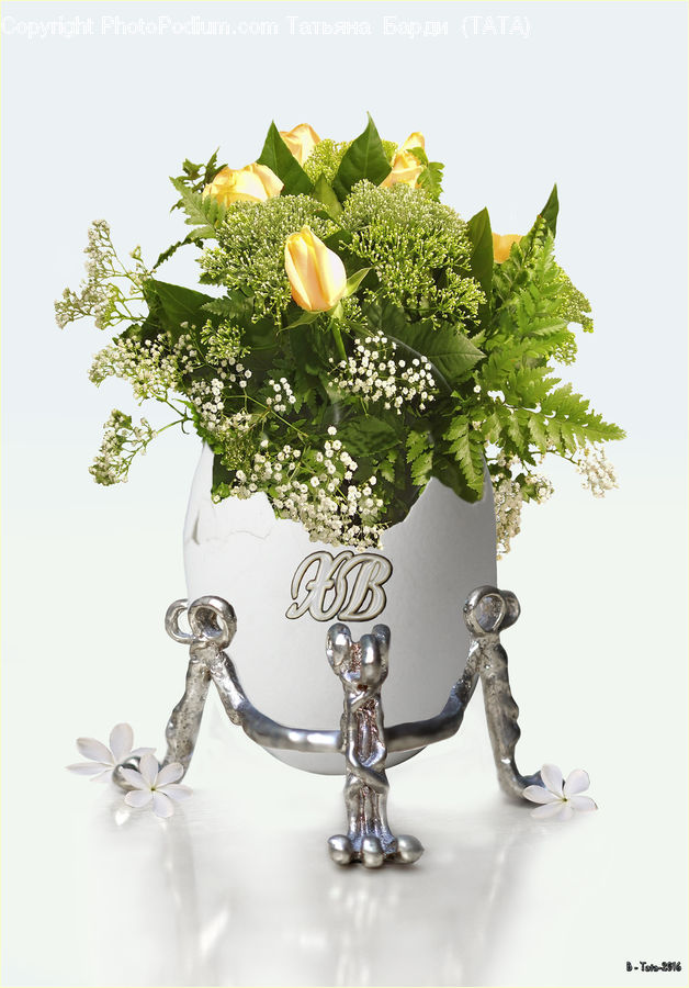 Floral Design, Flower, Flower Arrangement, Flower Bouquet, Ikebana, Glass, Goblet