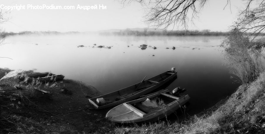 Boat, Canoe, Rowboat, Vessel, Dock, Landing, Pier