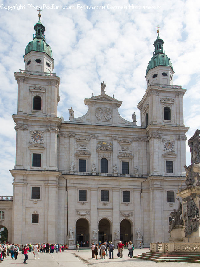 Architecture, Castle, Mansion, Palace, Bell Tower, Clock Tower, Tower