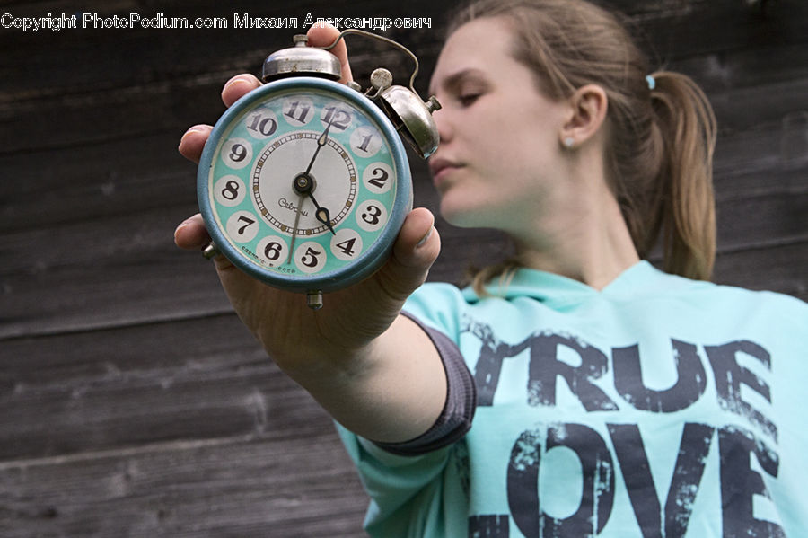 People, Person, Human, Alarm Clock, Clock, Wristwatch, Digital Watch