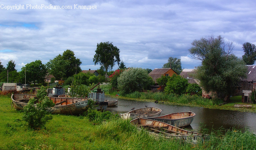 Boat, Rowboat, Vessel, Watercraft, Dock, Landing, Pier