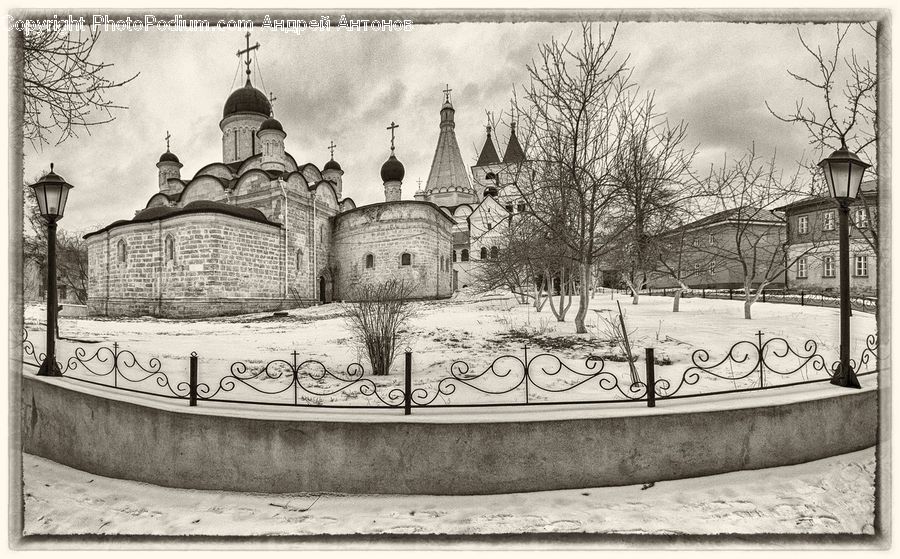 Architecture, Dome, Drawing, Sketch, Bell Tower, Clock Tower, Tower