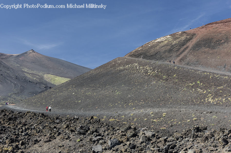 Crest, Mountain, Outdoors, Peak, Rubble, Mountain Range, Soil