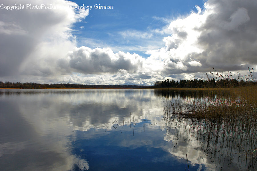 Azure Sky, Cloud, Outdoors, Sky, Cumulus