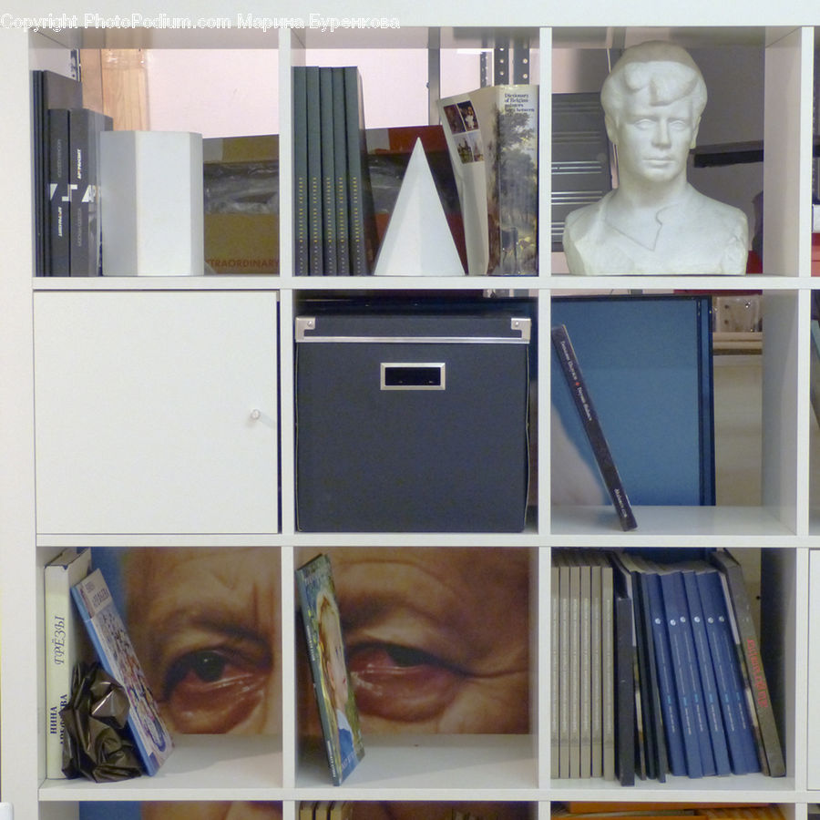 Book, Text, Shelf, Head, Portrait, Collage, Poster