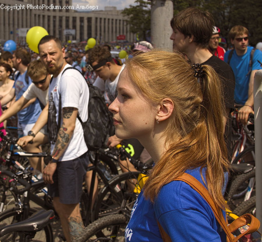 People, Person, Human, Bicycle, Bike, Vehicle, Crowd