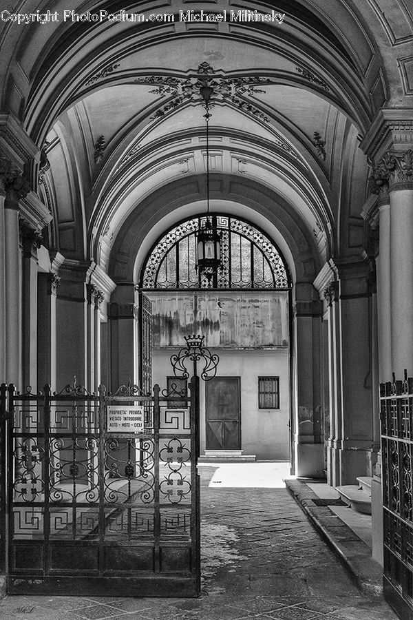 Arched, Crypt, Arch, Architecture, Cathedral, Church, Worship