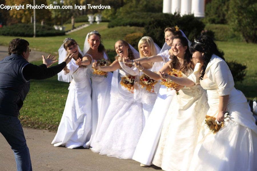 Human, People, Person, Wedding, Bride, Gown, Bridesmaid