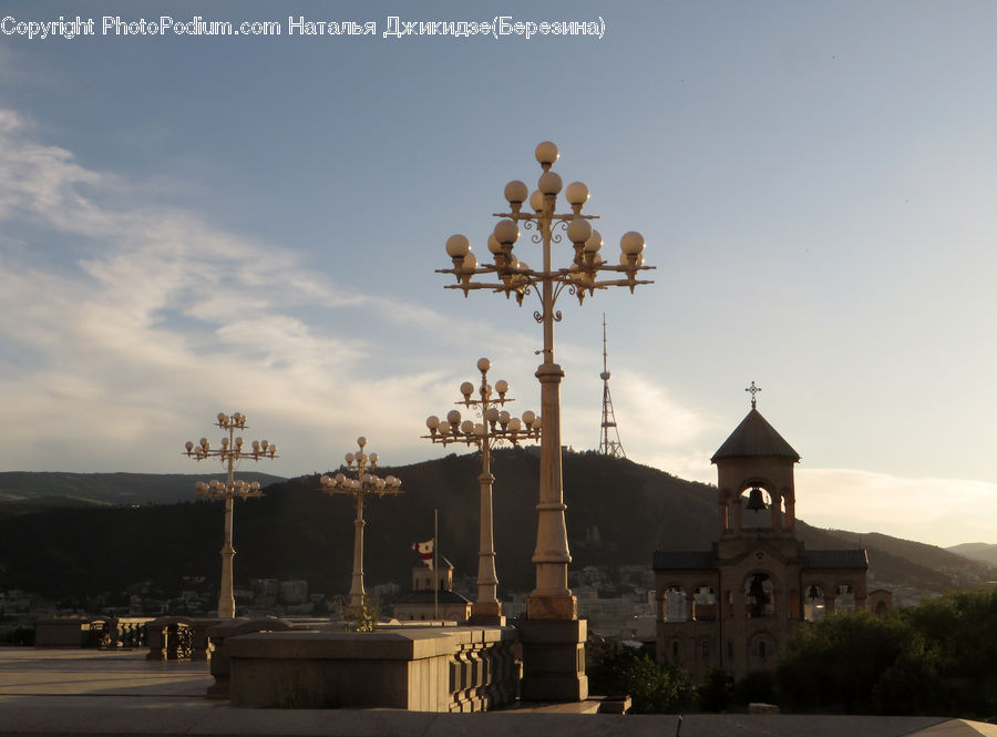 Architecture, Bell Tower, Clock Tower, Tower, Cross, Crucifix, Building