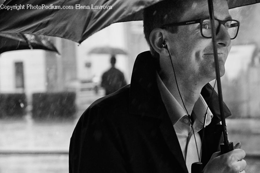 People, Person, Human, Umbrella, X-Ray, Portrait, Selfie