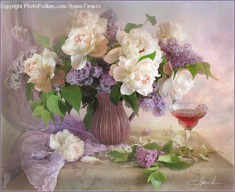 Blossom, Flower, Lilac, Plant, Floral Design, Flower Arrangement, Flower Bouquet