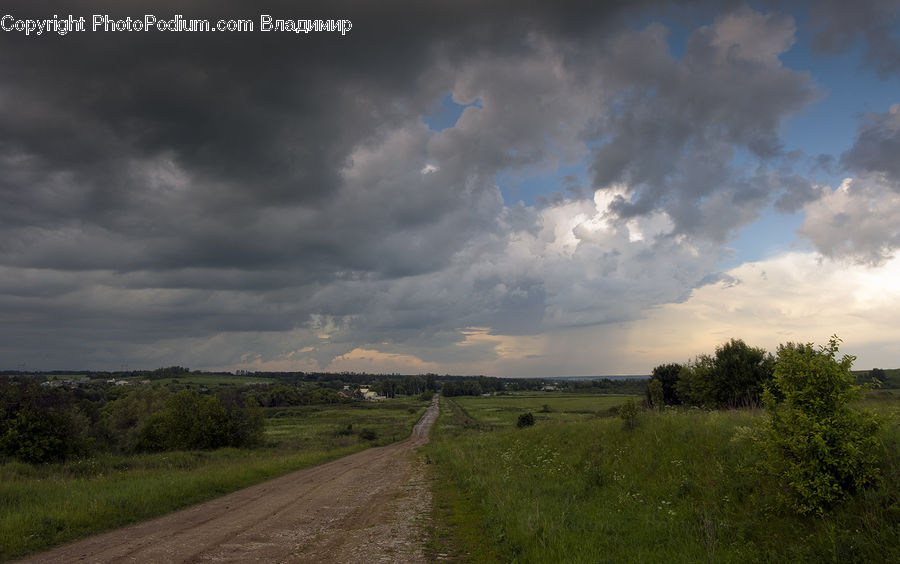 Dirt Road, Gravel, Road, Landscape, Nature, Scenery