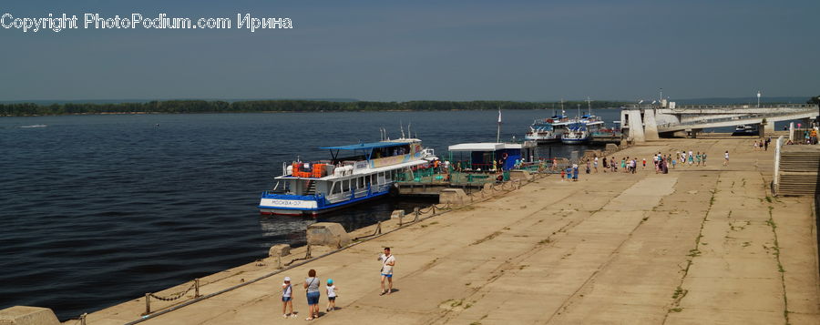 Cruise Ship, Ferry, Freighter, Ship, Tanker, Vessel, Boardwalk