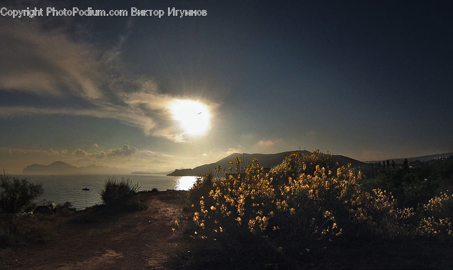 Dawn, Dusk, Sky, Sunrise, Sunset, Coast, Outdoors