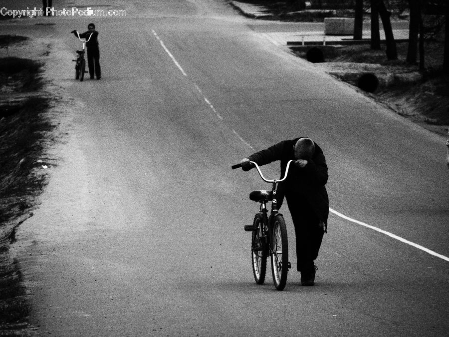 People, Person, Human, Bicycle, Bike, Cyclist, Wheelchair