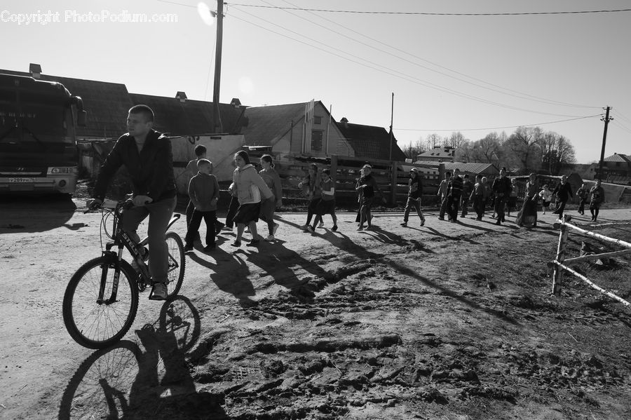 People, Person, Human, Bicycle, Bike, Vehicle, Cyclist