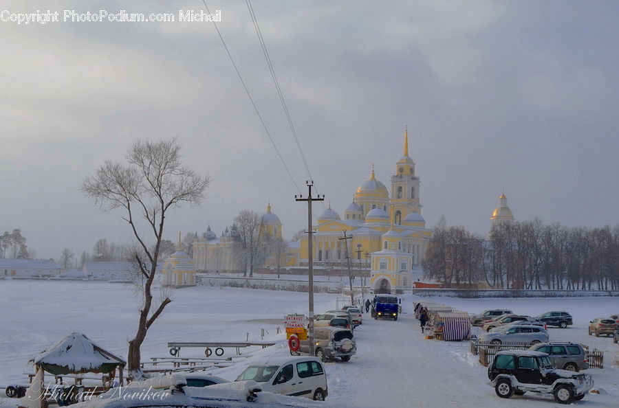 Blizzard, Outdoors, Snow, Weather, Winter, Arctic, Car
