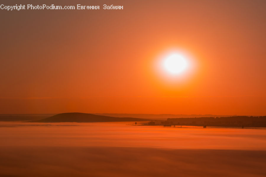 Sun, Dawn, Dusk, Sky, Sunrise, Sunset, Beach