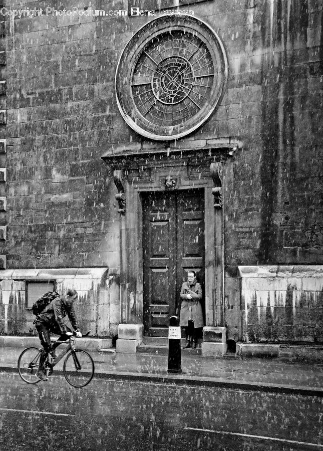 Bicycle, Bike, Cyclist, Vehicle, Cobblestone, Pavement, Walkway