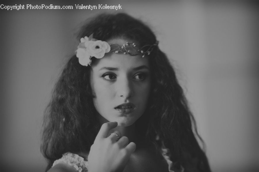 Human, People, Person, Portrait, Female, Finger