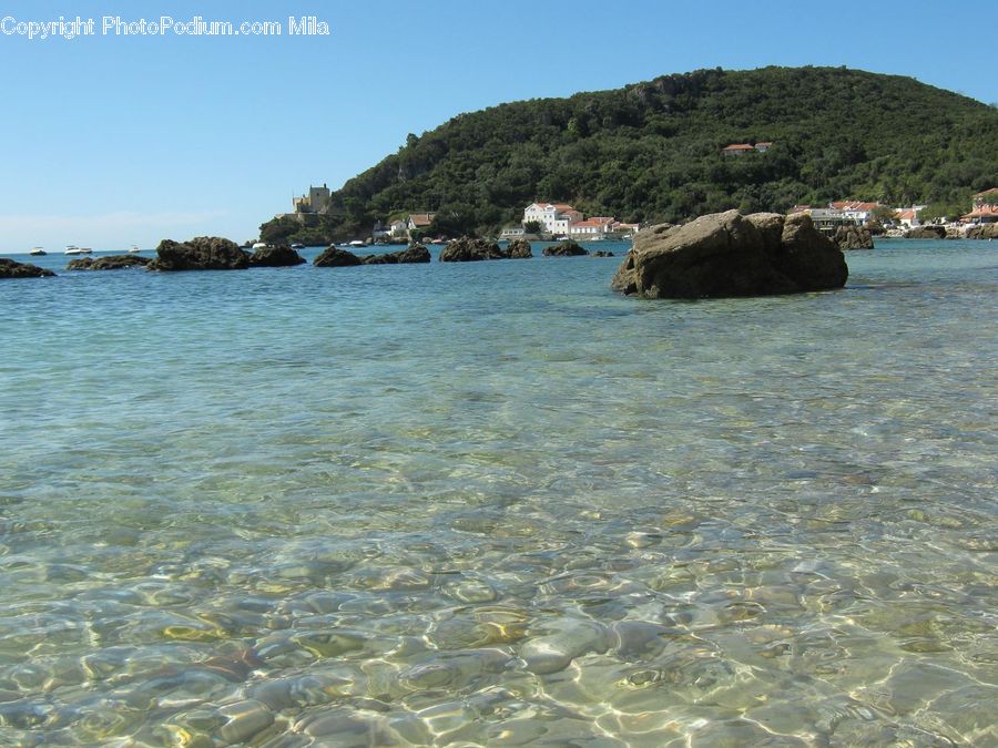 Coast, Cove, Outdoors, Sea, Water, Beach, Cliff