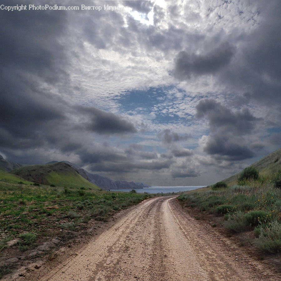 Dirt Road, Gravel, Road, Landscape, Nature, Scenery