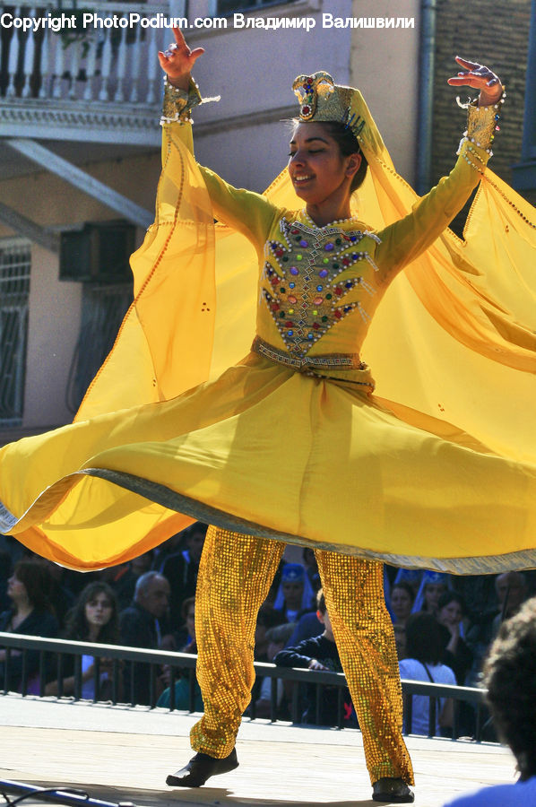 People, Person, Human, Umbrella, Dance, Dance Pose, Figurine