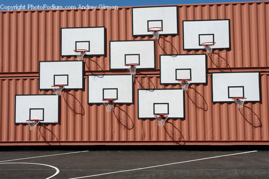 Hoop, Shipping Container, Art, Modern Art