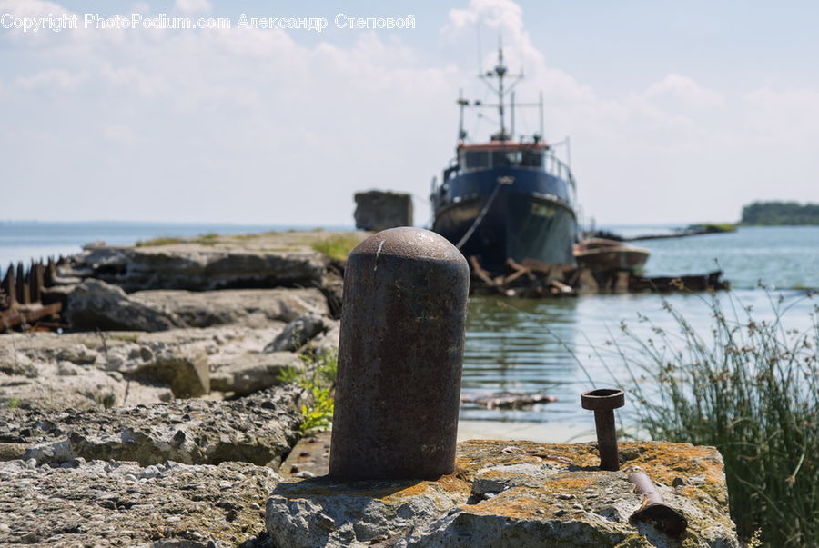 Coast, Outdoors, Sea, Water, Boat, Watercraft, Barge