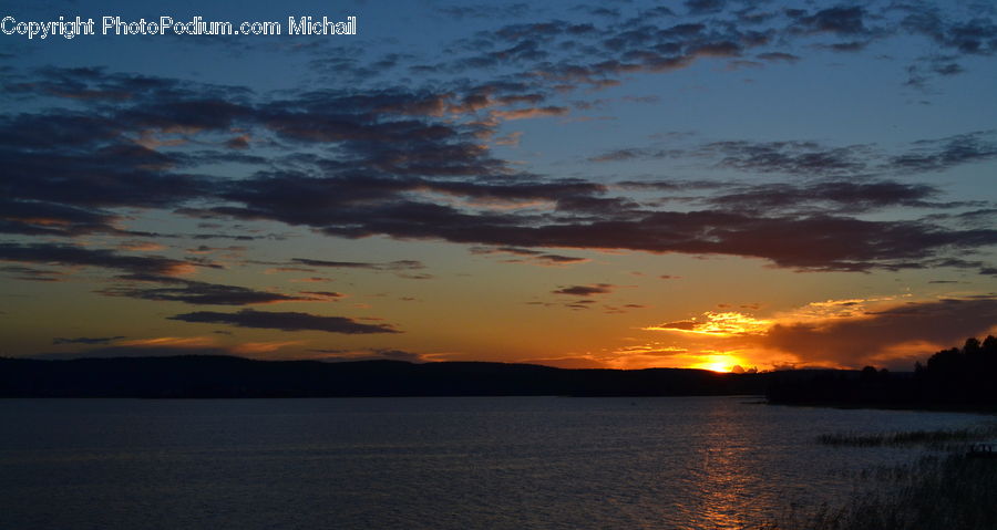 Dawn, Dusk, Red Sky, Sky, Sunrise, Sunset, Outdoors