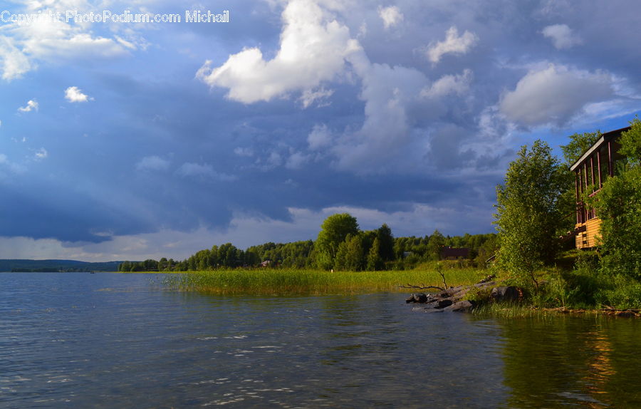 Cloud, Cumulus, Sky, Azure Sky, Outdoors, Landscape, Nature