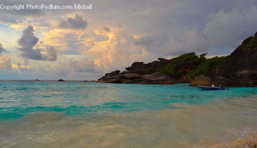 Beach, Coast, Outdoors, Sea, Water, Island, Land