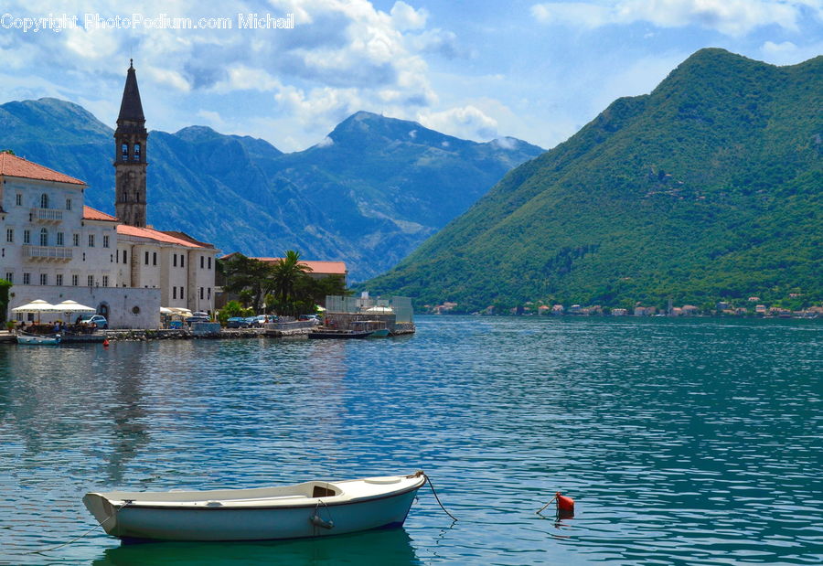 Lake, Outdoors, Water, Boat, Dinghy, Rowboat, Vessel