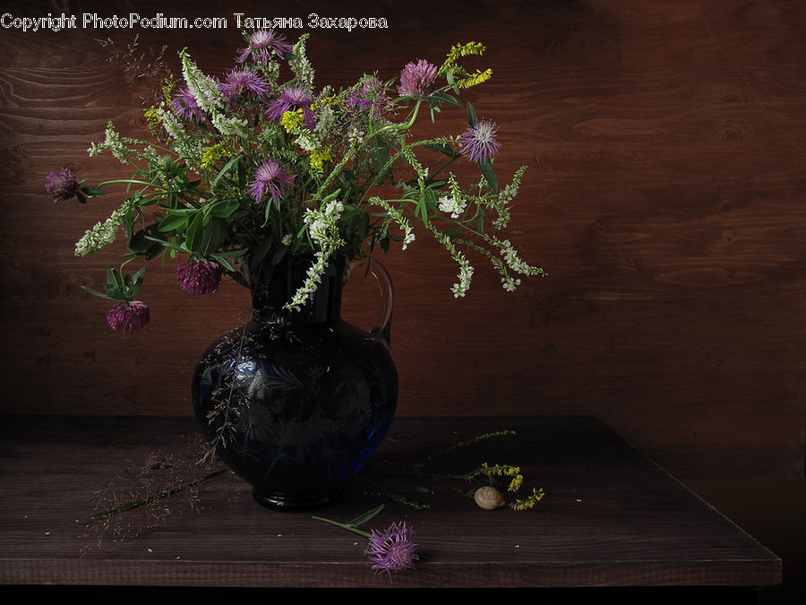 Jar, Porcelain, Vase, Plant, Potted Plant, Flower Arrangement, Ikebana