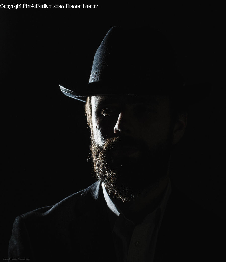 Cowboy Hat, Hat, Sun Hat, Head, Portrait, Face