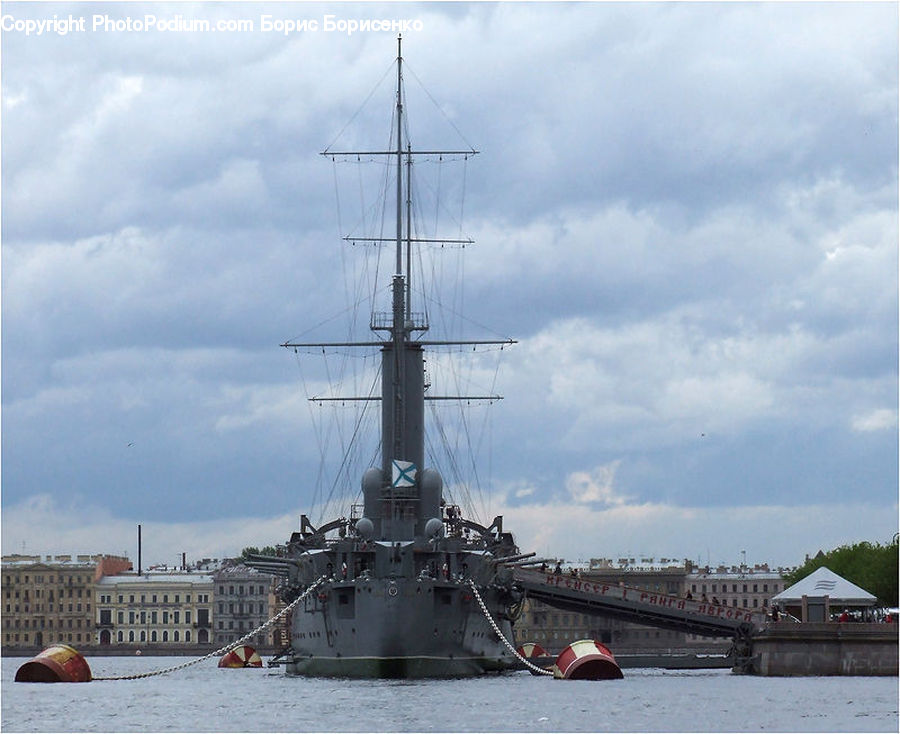 Battleship, Cruiser, Navy, Ship, Vessel, Antenna, Boat